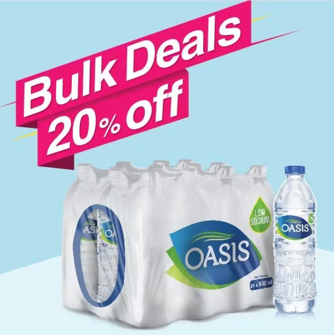 Oasis Still 500ml x 24 (Bundle of 2)