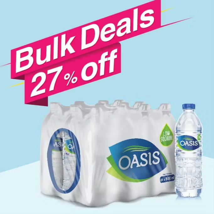 Oasis Still 500ml x 24 (Bundle of 4)